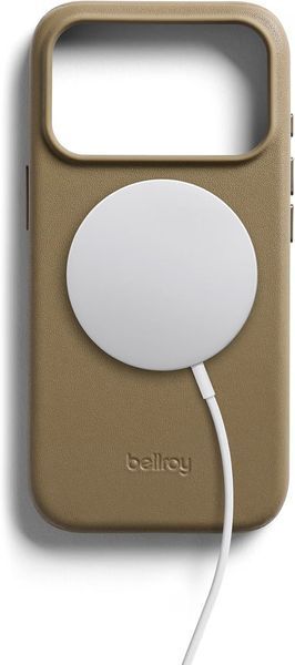 Чехол Bellroy MagSafe Leather Case Khaki для iPhone 18 Pro Max | 17 Pro Max 3194315327 фото