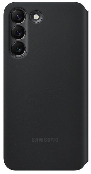 Чохол Samsung Clear View Cover Black для Galaxy S22 SM-901