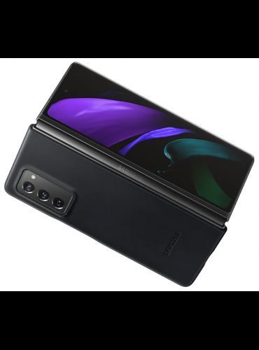 Чохол Samsung Leather Cover Black для Galaxy Fold 2 EF-VF916LBEGRU 1682716765 фото