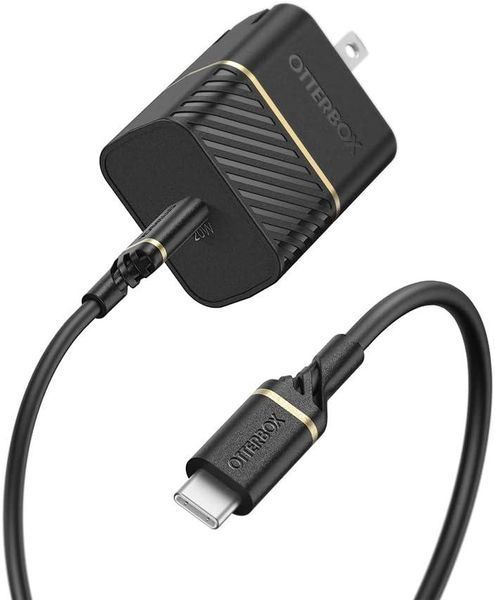Зарядний пристрій OtterBox Wall Charger USB-C 20W + OtterBox USB C-C 1M Cable (вилка США) 2022660000 фото