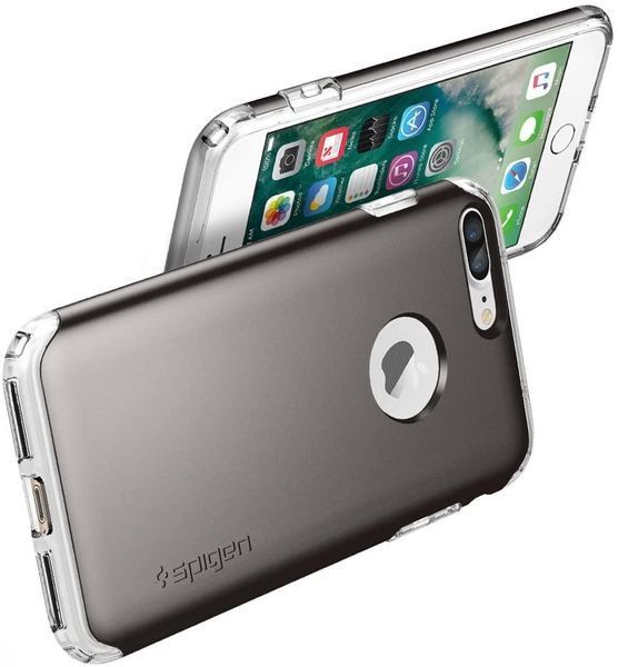 Чохол Spigen Hybrid Armour Gunmetal для iPhone 7 Plus | 8 Plus 1148507614 фото
