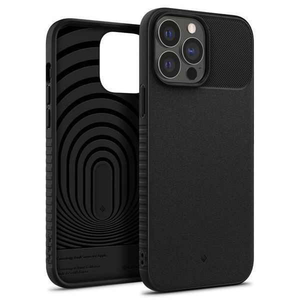 Чохол Caseology Vault Matte Black для iPhone 13 Pro Max 1622090453 фото