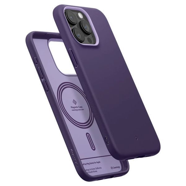 Чохол Caseology Nano Pop Mag Grape Purple для iPhone 15 Pro ACS06755 2000718159 фото