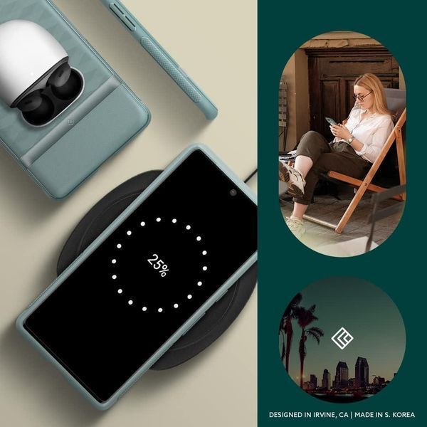 Чохол Caseology Parallax Sage Green для Google Pixel 7 Pro 2082647194 фото