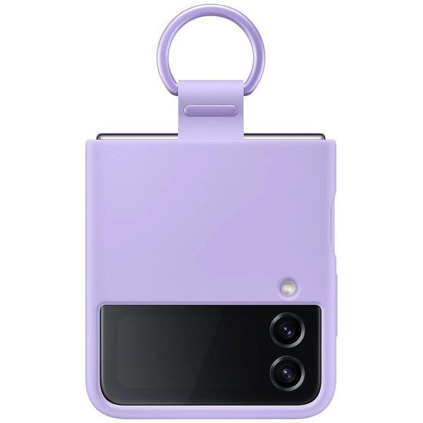 Чохол Samsung Silicone Cover With Ring Lavender для Galaxy Flip 4 EF-PF721TVEGUA 1862782549 фото