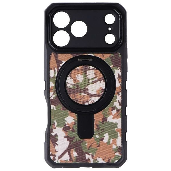 Чохол ITSKINS Supreme Nylon Stand Magnetic Camouflage Green для iPhone 18 Pro Max | 17 Pro Max 3236128327 фото