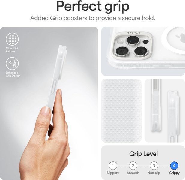 Чехол Spigen Cyrill UltraSheer MagSafe Clear для iPhone 16 Pro Max 2510024308 фото