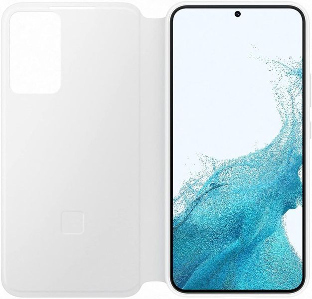 Чохол Samsung Clear View Cover White для Galaxy S22 Plus SM-906 2699801012 фото