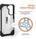 Чехол UAG Plasma Series Ice для Samsung Galaxy S21 5G SM-G991, фото 6