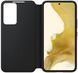 Чохол Samsung Clear View Cover Black для Galaxy S22 SM-901, фото 6