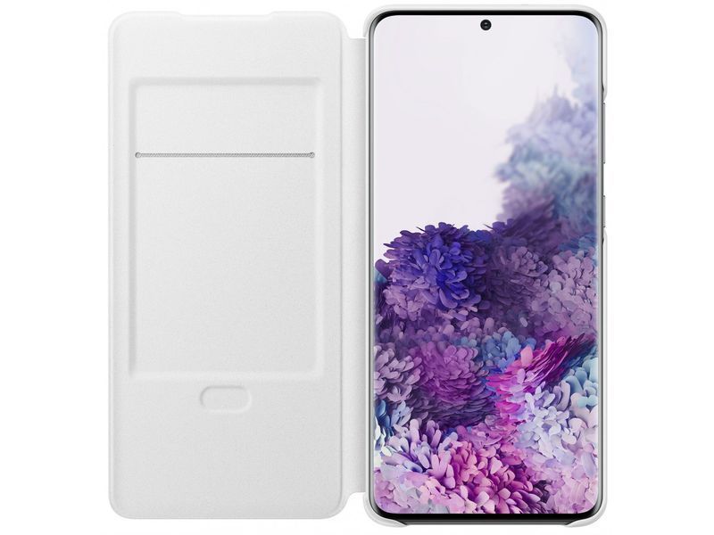 Оригинальный чехол-книжка Smart LED View Cover White для Samsung Galaxy S20 Plus SM-G985