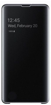 Чехол Clear View Cover Black для Samsung Galaxy S10 Plus SM-G975 1515743932 фото