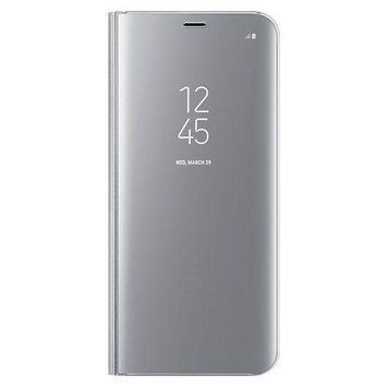 Чохол Samsung Clear View Standing Cover Silver для Galaxy S8 Plus SM-G955 1707238990 фото