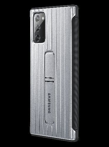 Чехол Samsung Protective Standing Cover Silver для Galaxy Note 20 SM-N980 1682718538 фото