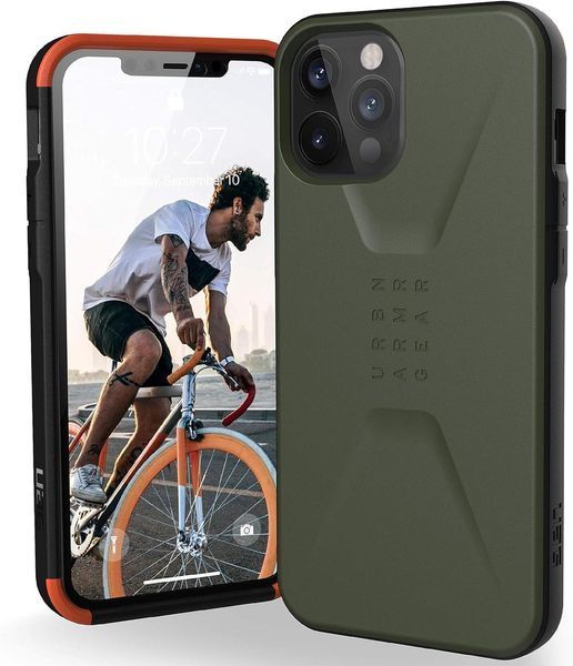 Чохол UAG Civilian Series Olive Drab для iPhone 13 Pro Max 2285275228 фото