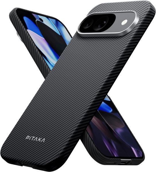 Чохол Pitaka Ultra-Slim MagSafe Black для Google Pixel 9 | 9 Pro 2395420780 фото