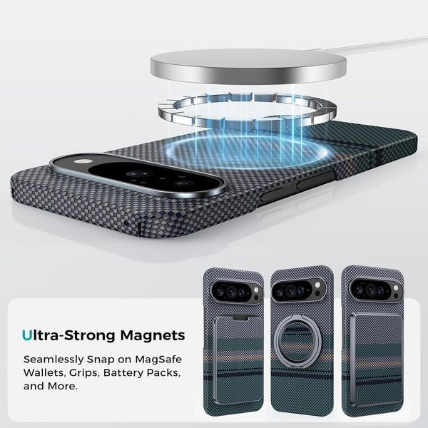 Чохол BENKS Aurora ArmorAir (Dupont Kevlar, MagSafe) для Google Pixel 10 Pro Xl 2787183588 фото