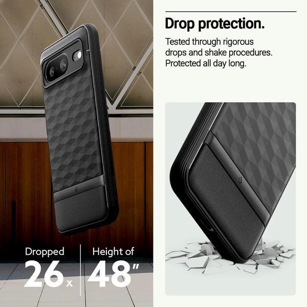 Чохол Caseology Parallax Matte Black для Google Pixel 8 2078032047 фото