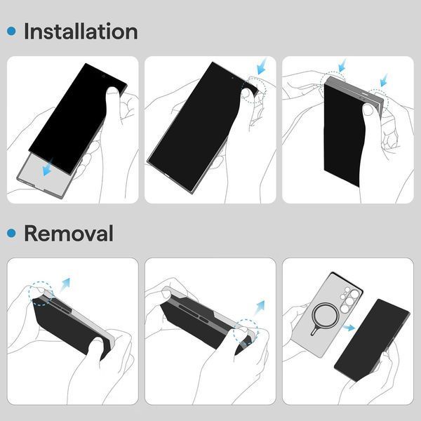Чохол Pitaka Cairn Classic Twill 600D Black/Grey для Samsung Galaxy S26 Ultra 3194422389 фото