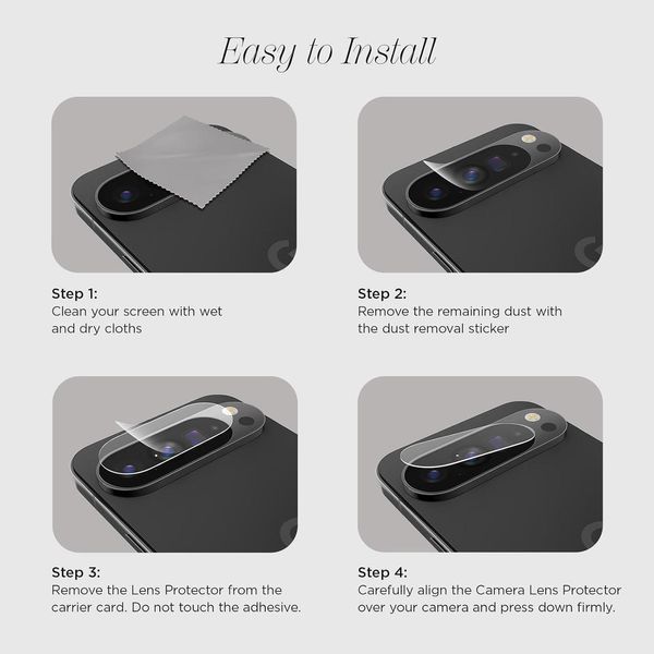 Захисне скло для камери Case-Mate Camera Lens Protector для Google Pixel 10 Pro Xl 2913039375 фото