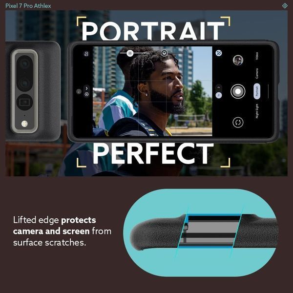 Чехол Caseology Athlex Active Black для Google Pixel 7 Pro 2082648773 фото