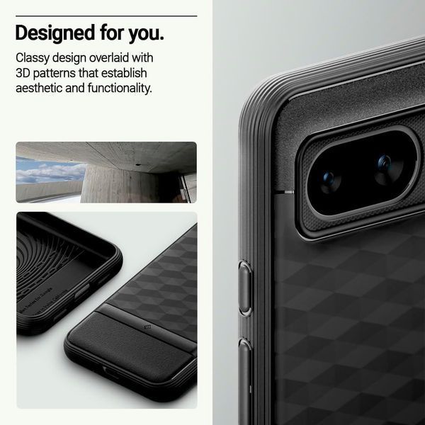 Чохол Caseology Parallax Matte Black для Google Pixel 8 2078032047 фото