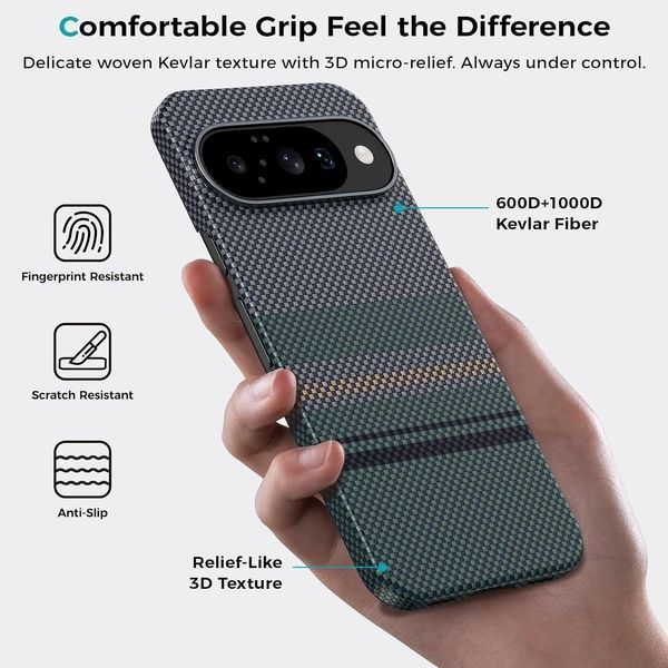 Чохол BENKS Aurora ArmorAir (Dupont Kevlar, MagSafe) для Google Pixel 10 Pro Xl 2787183588 фото