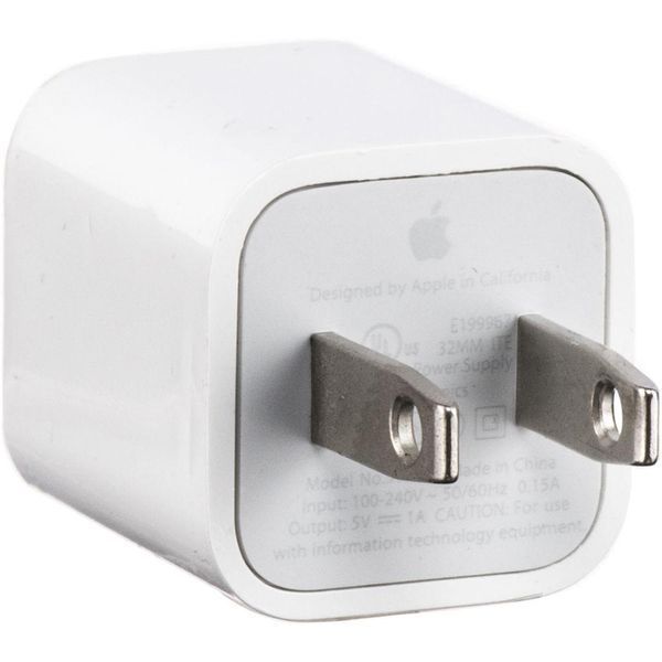 Оригинальное зарядное устройство Apple 5W USB Power Adapter (MD810) для iPhone (Без упаковки) 1302412403 фото