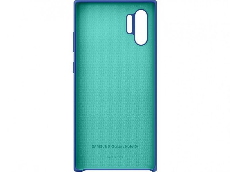 Чехол Samsung Silicone Cover Blue для Galaxy Note 10 Plus SM-N975 2440152929 фото