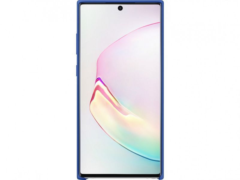 Чехол Samsung Silicone Cover Blue для Galaxy Note 10 Plus SM-N975 2440152929 фото