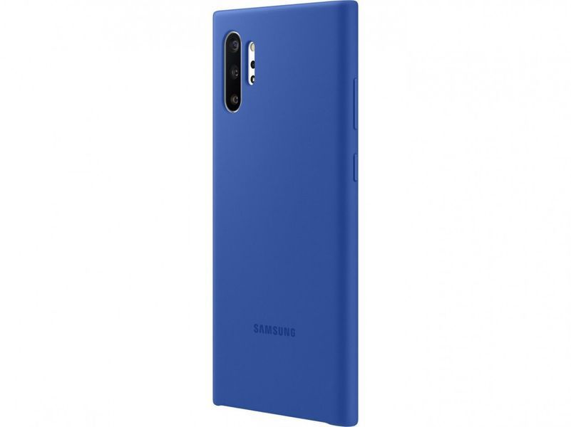 Чехол Samsung Silicone Cover Blue для Galaxy Note 10 Plus SM-N975 2440152929 фото