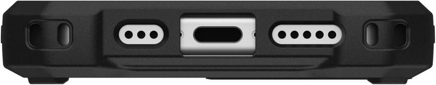 Чехол UAG Monarch Pro MagSafe Carbon Fiber Black Red для iPhone 16 Plus 3031810771 фото