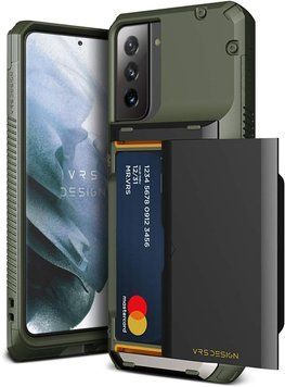 Чохол Vrs Design Damba Glide Pro Green для Samsung Galaxy S21 5G SM-G991 1794239899 фото