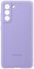Чехол Samsung Silicone Cover Lavender для Galaxy S21 FE SM-G990, фото 2
