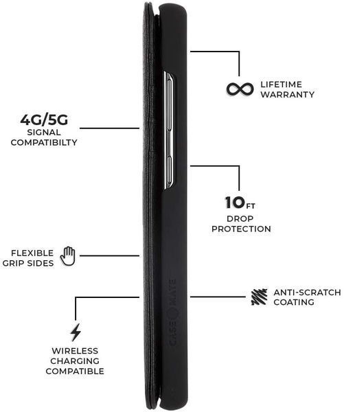 Чехол Case-Mate Wallet Folio Black для Samsung Galaxy S20 Ultra SM-G988 1611020017 фото