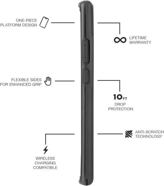 Чохол із кліпсою Pelican Voyager Clear для Samsung Galaxy Note 20 Ultra SM-N985 1837417966 фото