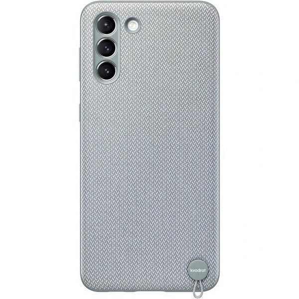 Оригинальный чехол Samsung Kvadrat Cover Mint Gray для Galaxy S21 Plus SM-G996 1944760190 фото