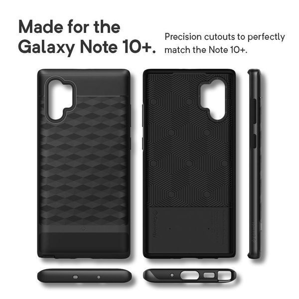 Чохол чохол Caseology Parallax Black для Samsung Galaxy Note 10+ (SM-N975) 1165563476 фото