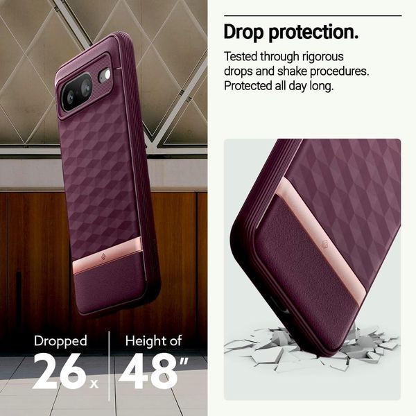 Чохол Caseology Parallax Burgundy для Google Pixel 8 2078042564 фото