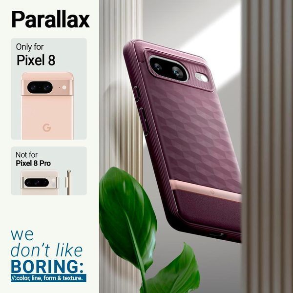 Чохол Caseology Parallax Burgundy для Google Pixel 8 2078042564 фото