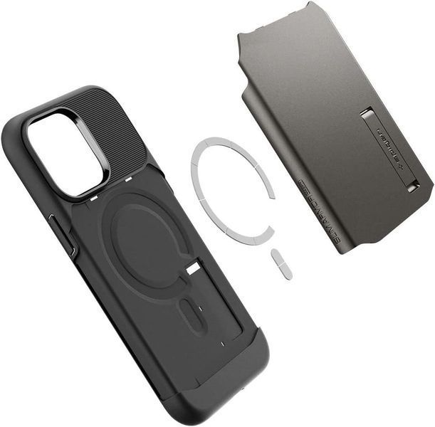 Чохол Spigen Slim Armor with MagFit Gunmetal для iPhone 14 Pro Max ACS04646 2202324190 фото