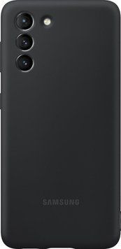 Чохол Samsung Silicone Cover Black для Galaxy S21 Plus 2699806988 фото