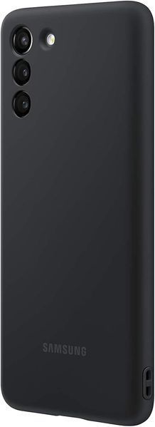 Чехол Samsung Silicone Cover Black для Galaxy S21 Plus
