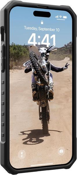 Чехол UAG Pathfinder MagSafe Ash Black для iPhone 15 Pro 2465728110 фото