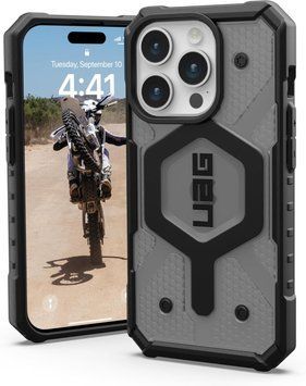 Чохол UAG Pathfinder MagSafe Ash Black для iPhone 15 Pro 2465728110 фото