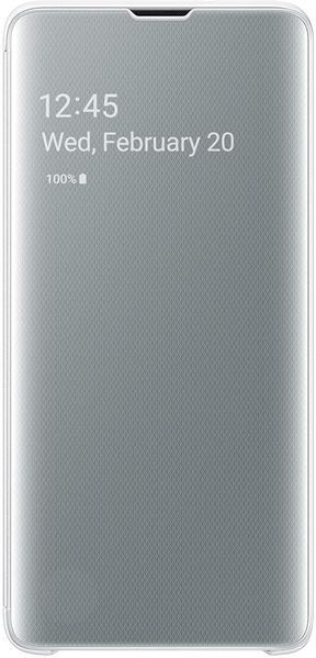 Чохол Clear View Cover White для Samsung Galaxy S10 SM-G973 1408656537 фото