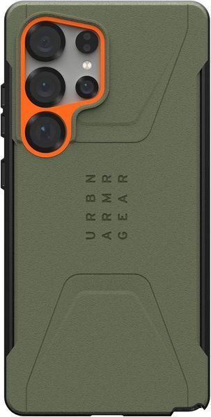 Чохол UAG Civilian Magsafe Olive Drab для Samsung Galaxy S25 Ultra 2833929984 фото