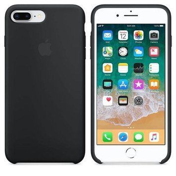 Чохол Apple Leather Case Black (MQH72ZM/A) для iPhone 7 Plus | 8 Plus 1148575393 фото