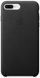Чохол Apple Leather Case Black (MQH72ZM/A) для iPhone 7 Plus | 8 Plus 1148575393 фото 3