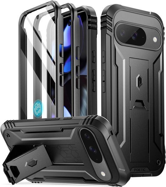 Противоударный чехол 360&deg; Poetic Revolution Series Black для Google Pixel 9 | 9 Pro 2337950250 фото